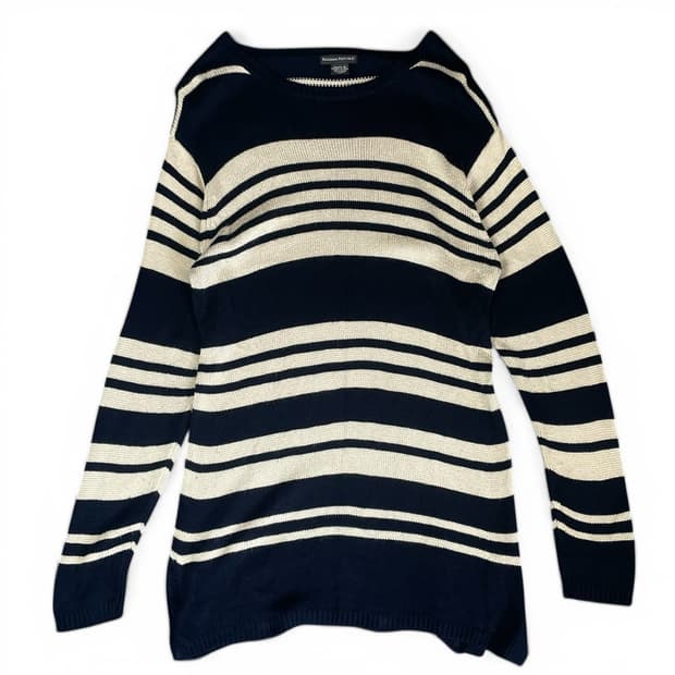 바나나리퍼블릭 네이비 스프라이트 롱니트 xs