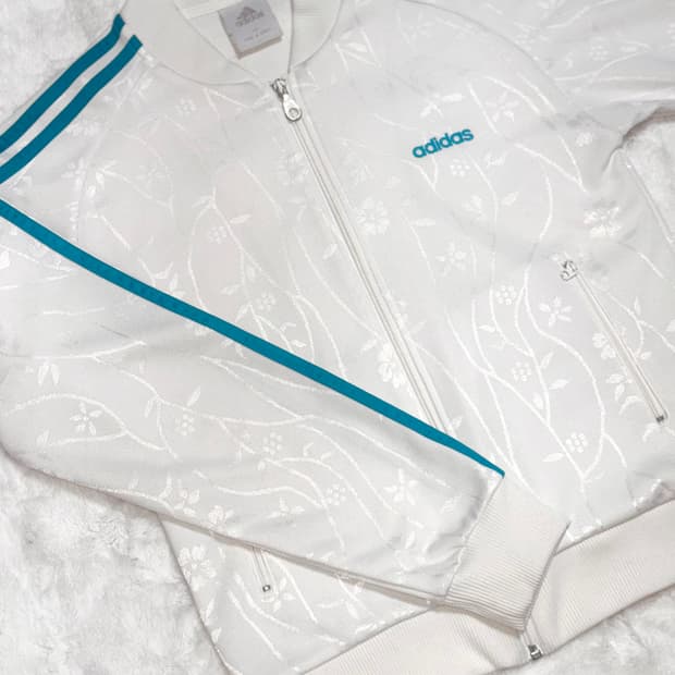 대대장급 아디다스 화이트 청록색 배색 져지