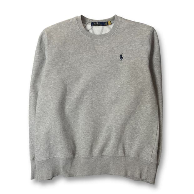 폴로랄프로렌 네이비포니 그레이 맨투맨 L