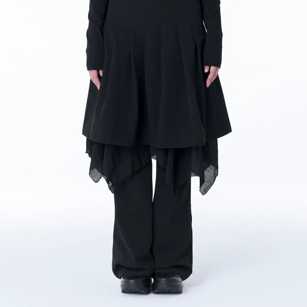 Miseki seoul Layered skirt pants set