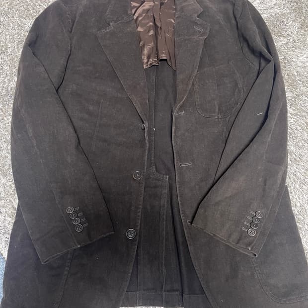 헨리코튼 코듀로이 3버튼 자켓 105