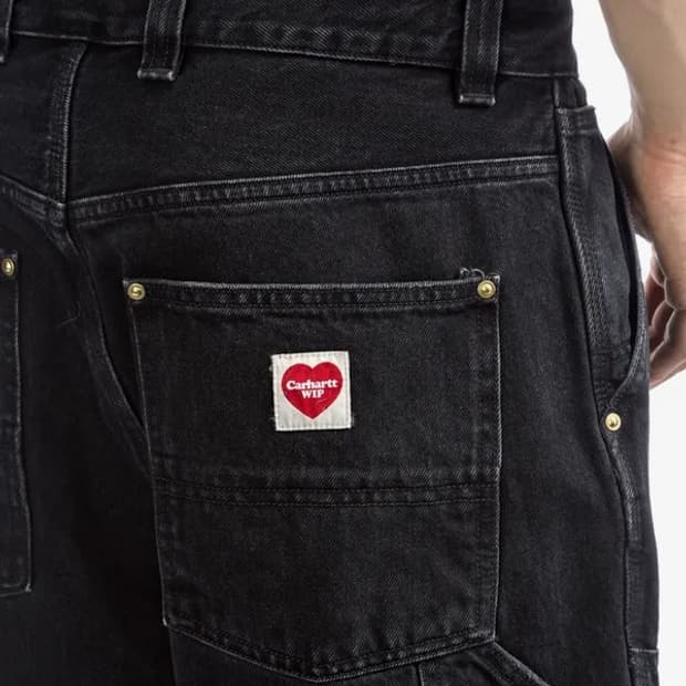 칼하트 wip 내쉬 더블니 팬츠