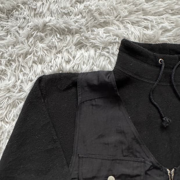 DUVA CLUB 일본빈티지 베스트 후리스 y2k 긴팔 플리스 m 95