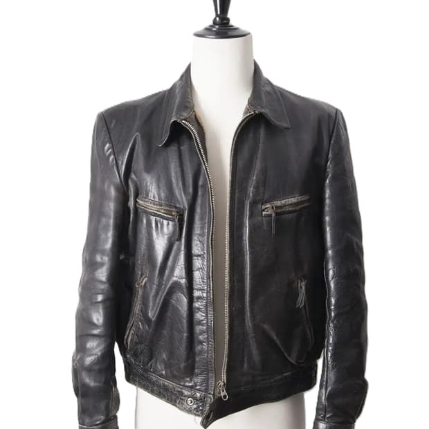 1940s WW2 Luftwaffe  Leather Jacket