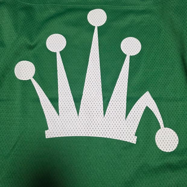 스투시 메쉬 풋볼 져지 그린