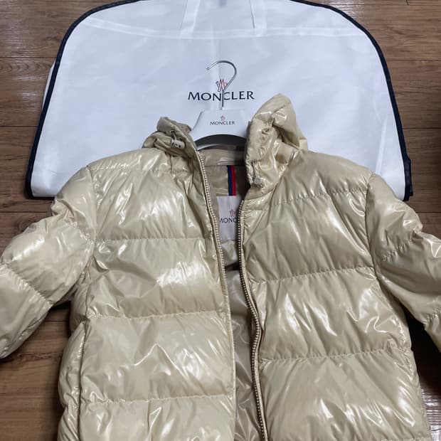 몽클레어 바야드 패딩 아이보리 0사이즈