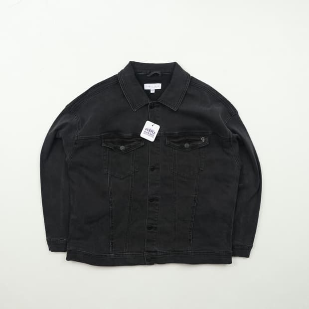 빈티지 청자켓 블랙 XL A1025