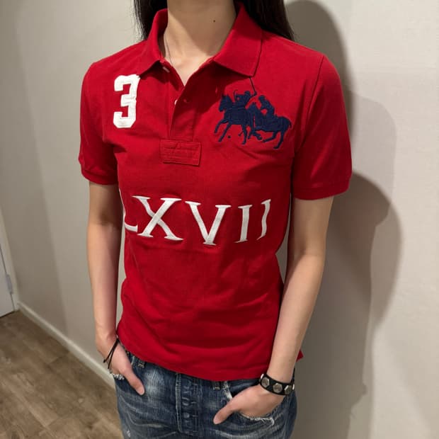 폴로 랄프로렌 빅포니 카라티 레드