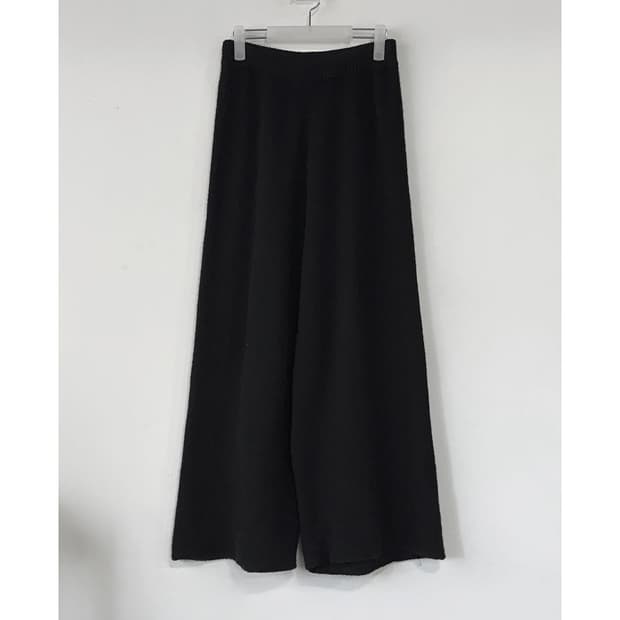 라움 울 캐시미어 니트 팬츠