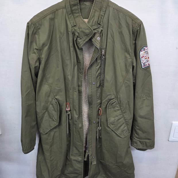 써스데이아일랜드 개파카 야상 자켓 s