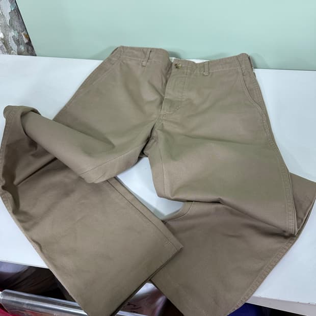 32 엔지니어드가먼츠 베이지 레귤러핏 치노팬츠