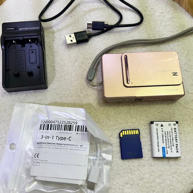 후지필름 파인픽스 z300 핑크 빈티지 디카