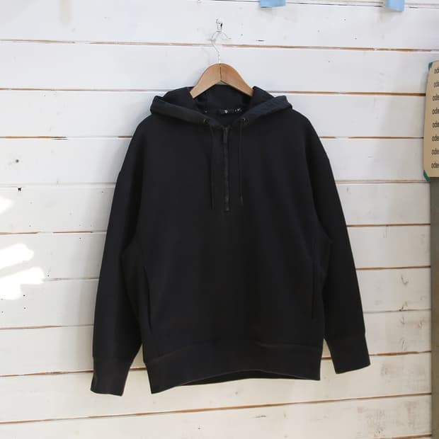 (착용컷) 유니클로 +J 집업 후드 티셔츠 (남성용 100)