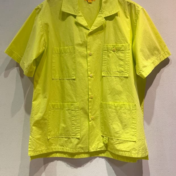 THE RESQ Neon Lime Utility Shirt