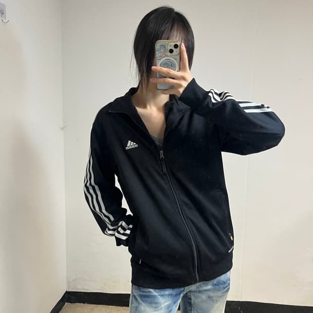 Adidas Black Track Jacket