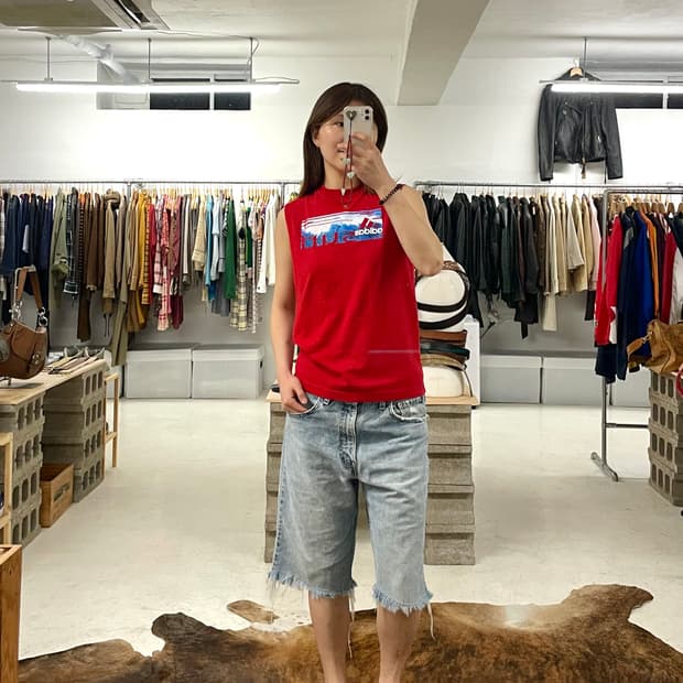 ADIDAS surf sleeveless 아디다스 서프 슬리브리스