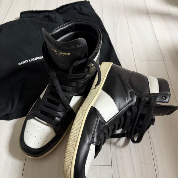 [295] Saint laurent 생로랑 SL10 하이탑 스니커즈