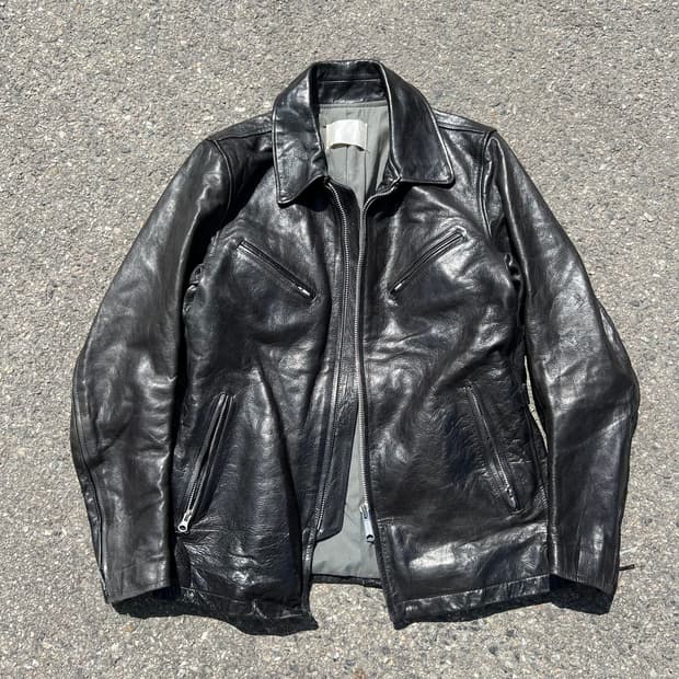 0000 by 세이치로 시마무라 양가죽 자켓