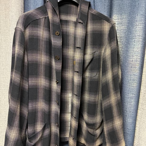 요지 후드 가디건 y's for men