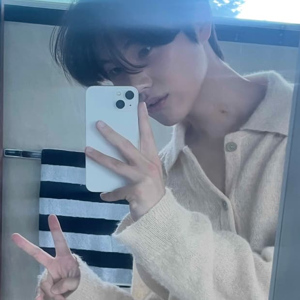 [48] 아워레가시 이브닝 폴로 가디건