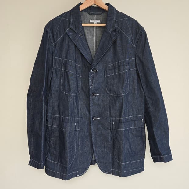 (새상품급) [M] 엔지니어드가먼츠 데님 베드포드 자켓