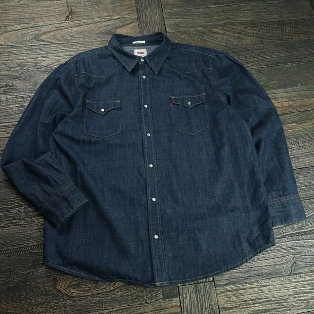 [리바이스] 데님 웨스턴 셔츠 M18864