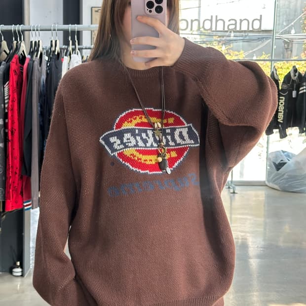 슈프림 x Dickies 22FW 로얄 스웨터