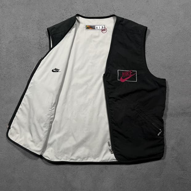 90's Nike 나이키 올드스쿨 리버시블 베스트 자켓