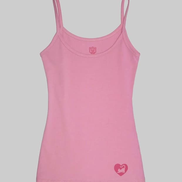 Sweet Kitty Tank Top Acid Pink