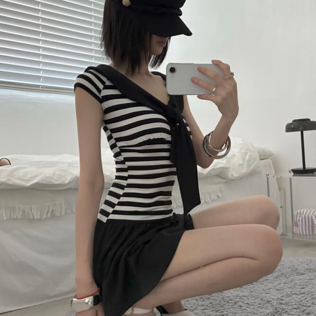엔젤넘버555 midnight sailor girl dress♥
