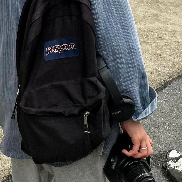 잔스포츠 블랙 백팩 잔스포츠 