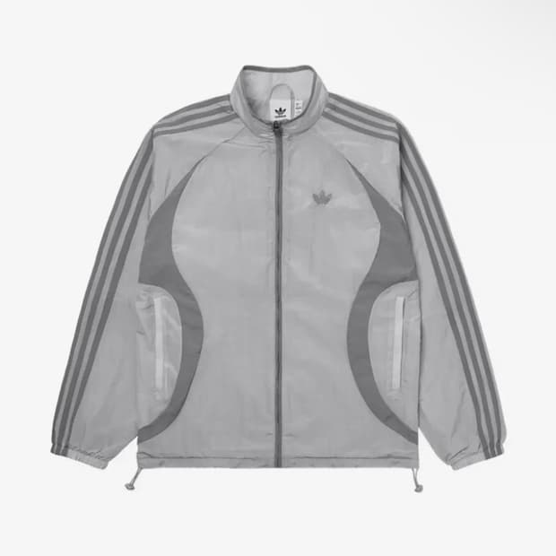 아디다스 아디컬러 2000s 우븐 트랙탑 바람막이 M