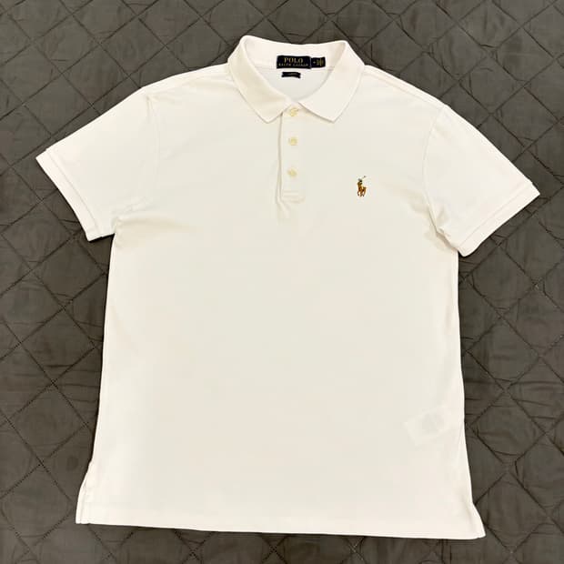 Polo 폴로랄프로렌 멀티포니 화이트 카라티 