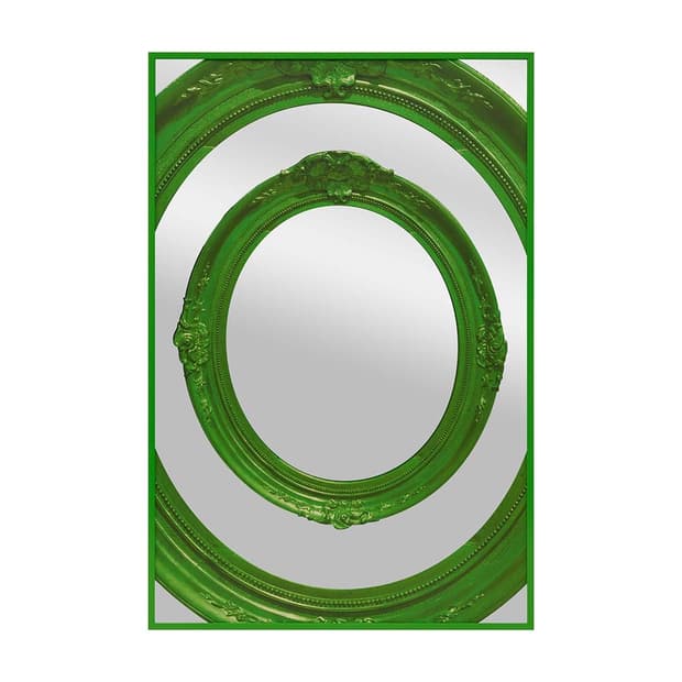 세이투셰 프레임 미러 그린