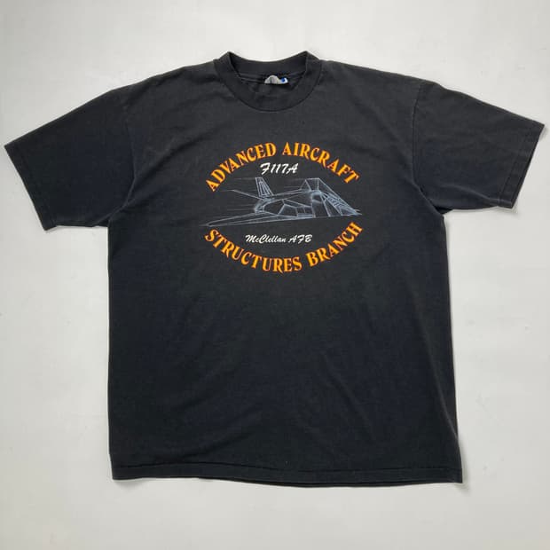 90s Single Stitched Tee (black)