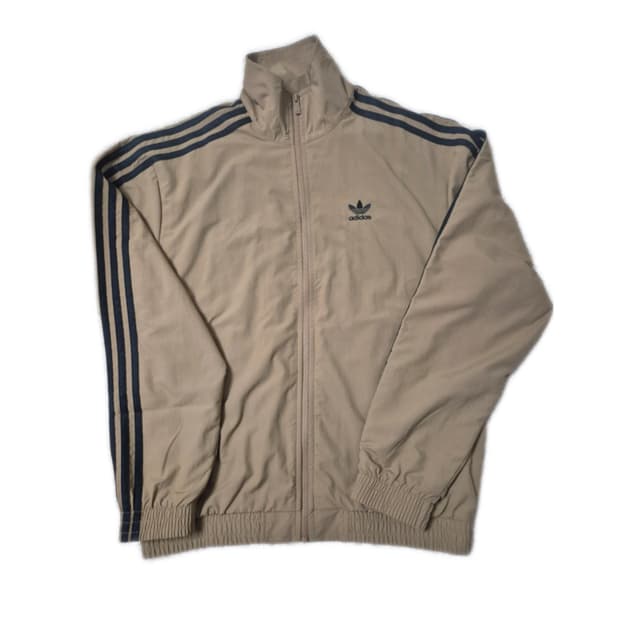 아디다스 파이어버드 베이지 트랙탑 져지