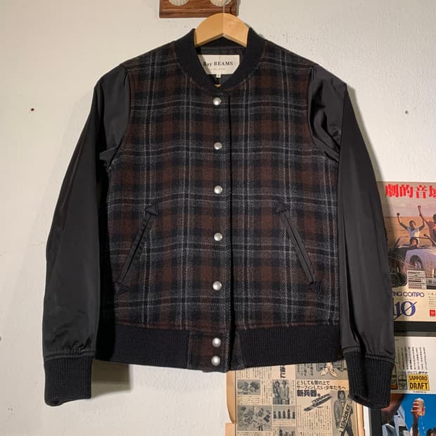 레이빔즈 체크 패턴 ma1