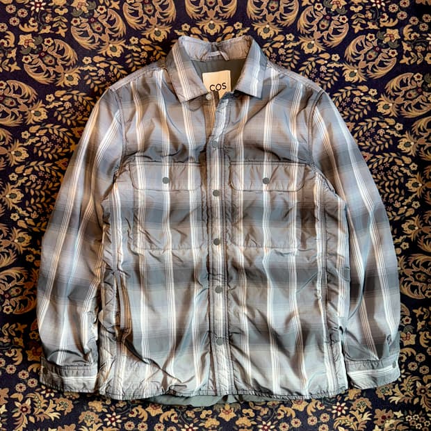 코스 패딩 셔츠