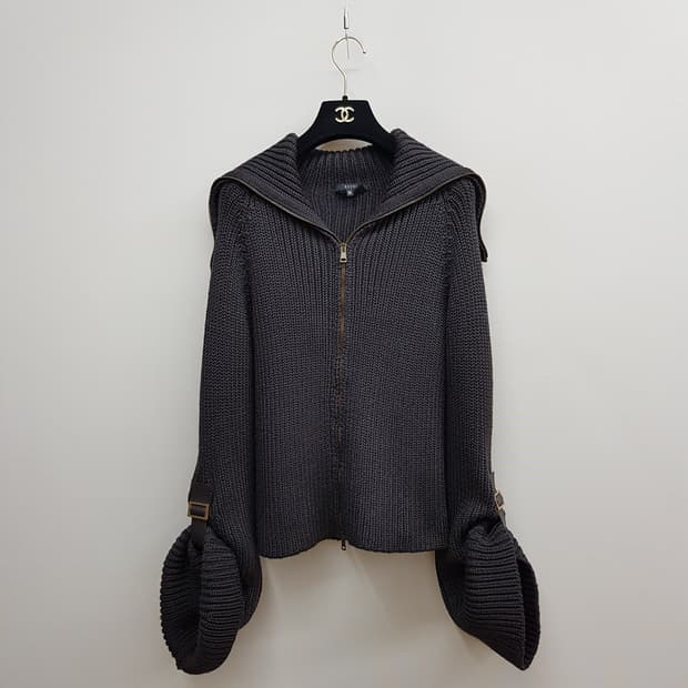 GUCCI 구찌 울 캐시미어 니트 가디건 M사이즈