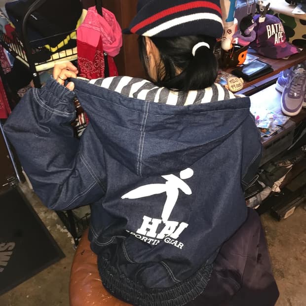 < Issey Miyake Sport Line Hai Hooded JK 