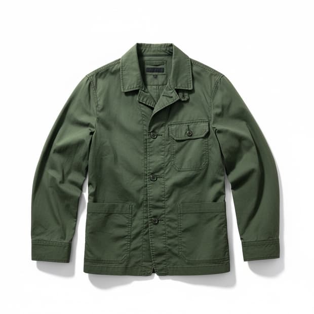 유니클로 워크 자켓 카키