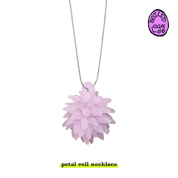 petal veil necklace