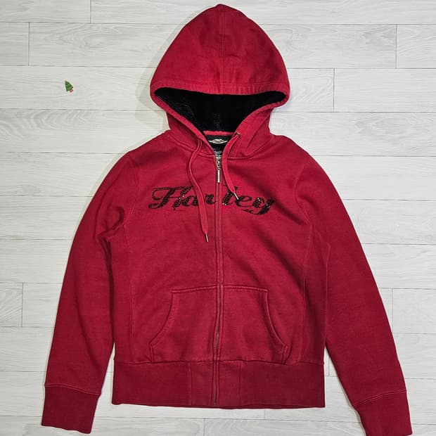 빈티지 후드집업