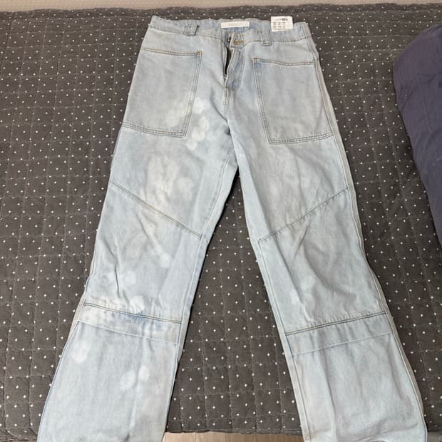 플라스틱 프로덕트 웨이브 지퍼팬츠 M