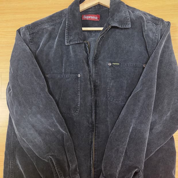 슈프림 코듀로이 워시드 m