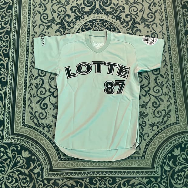 롯데자이언츠 올드 한영준 코치 실착 유니폼/W2678