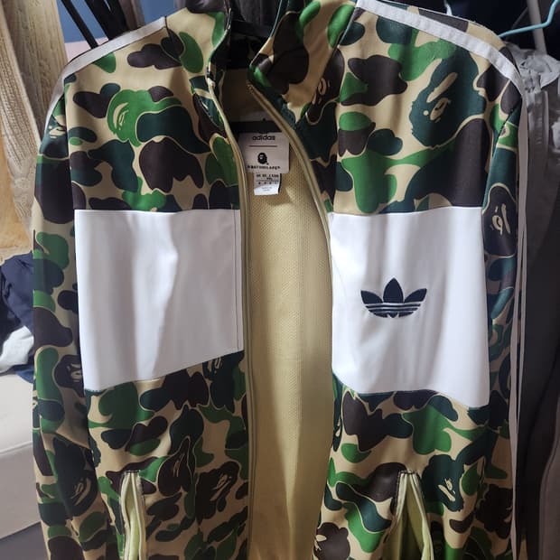 베이프 아디다스 콜라보 져지