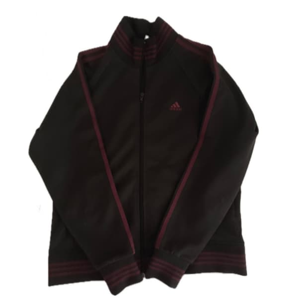 아디다스 브라운 버건디 져지