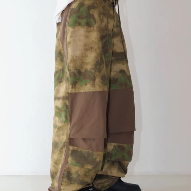 글랙 GP079 헤링본 파라슈트 카모 팬츠