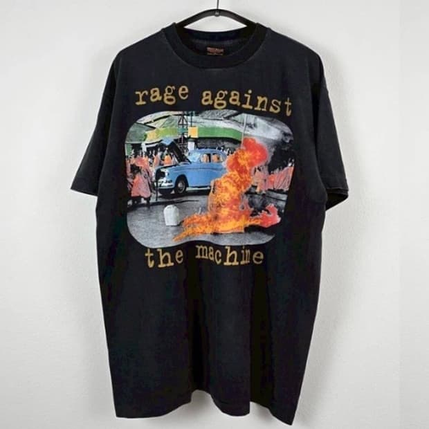 (rep) 빈티지 RATM 밴드 티셔츠 TQ